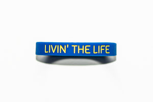 Wristband - JAMMIN' SALTY with tag line LIVIN' THE LIFE