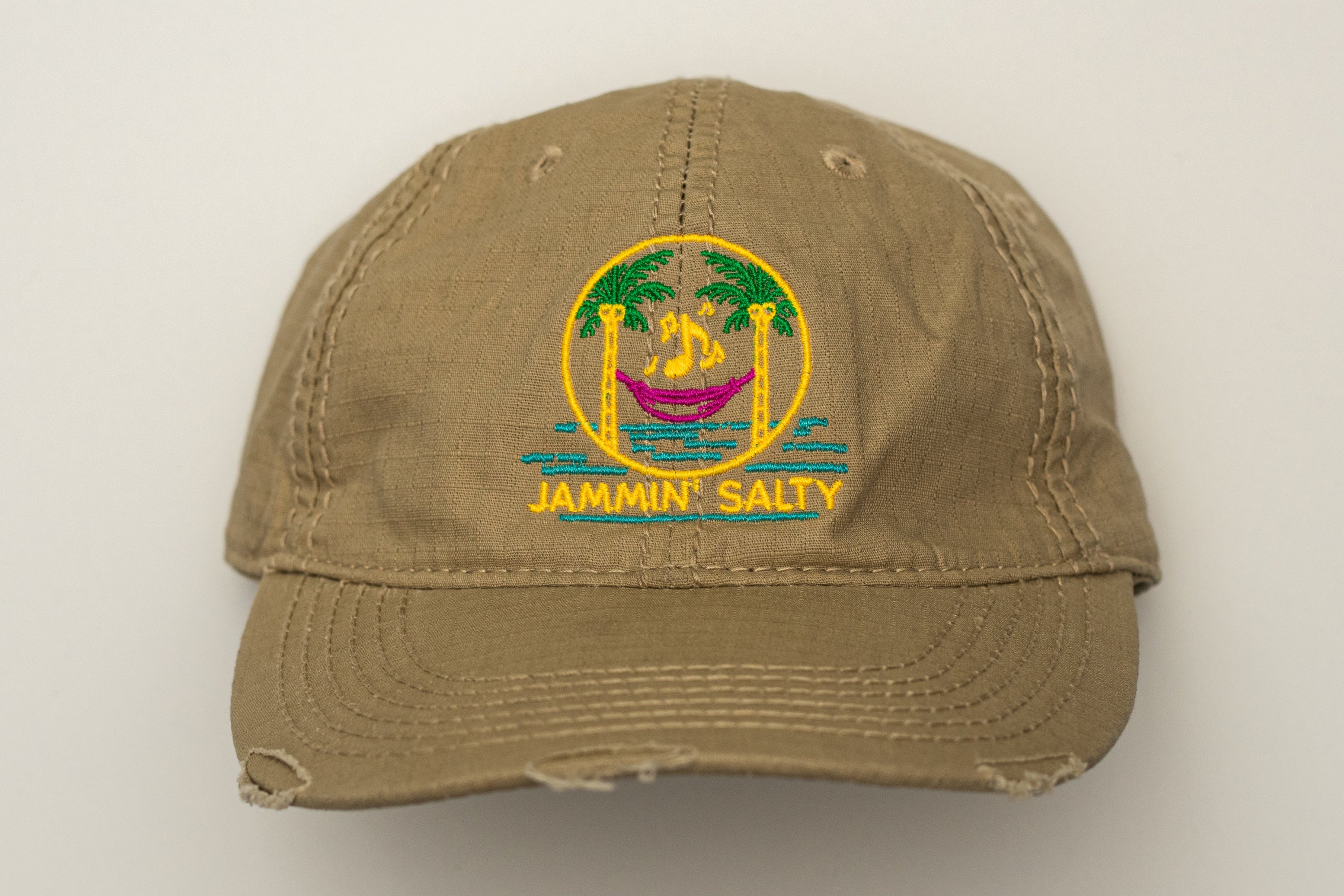 Ripstop hat - Khaki in color