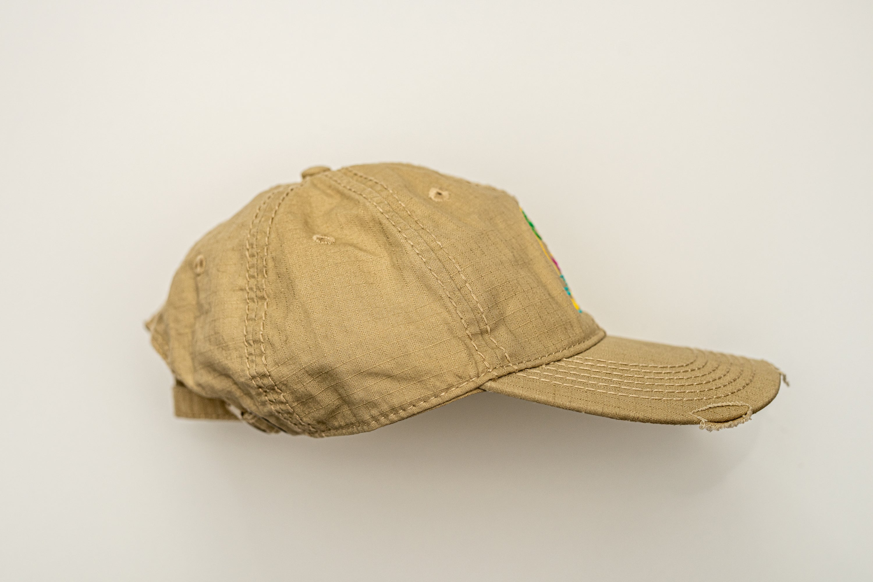 Ripstop hat - Khaki in color